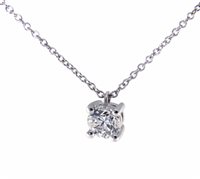 Collana Gazzola Donna Punto Luce  in Oro bianco Diamante 0.47 Ct S-PEHH7661IGIC-NG - S-PEHH7661IGIC-NG